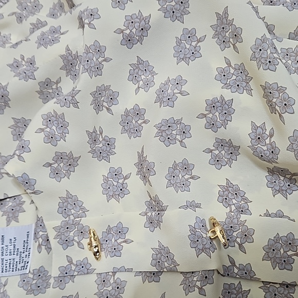 Vintage Buttery Yellow Floral Day Dress - Picture 14 of 15